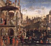 Vittore Carpaccio Cureof a Lunatic by the Patriarch of Grado USA oil painting reproduction